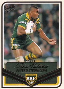 2005 Select Tradition - Australian Tri Nations Squad Members #TN7 Petero Civoniceva Front